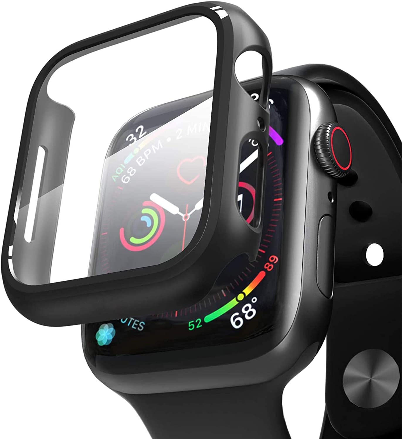 Boîtier rigide en PC et protecteur d'écran pour Apple Watch iWatch Boîtier rigide en PC et protecteur d'écran pour Apple Watch iWatch
